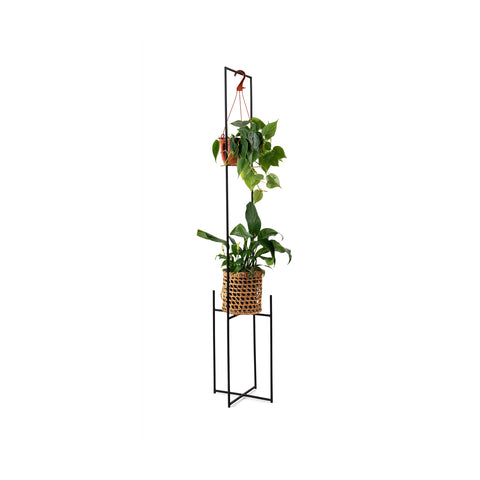 Pedestal Pilote: Diseño minimalista para realzar la belleza de las plantas