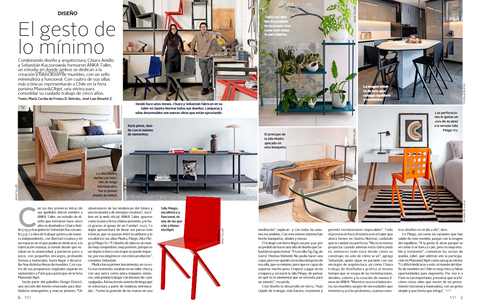 Publicación en revista VD: El gesto de lo mínimo, ANKA Taller rumbo a Maison & Objet 2025