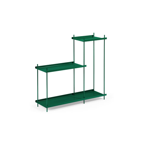 Estante Pilote de estructura ligera en metal, ideal para almacenamiento.