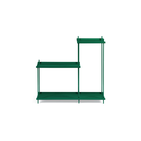 Estante Pilote de estructura ligera en metal, ideal para almacenamiento.