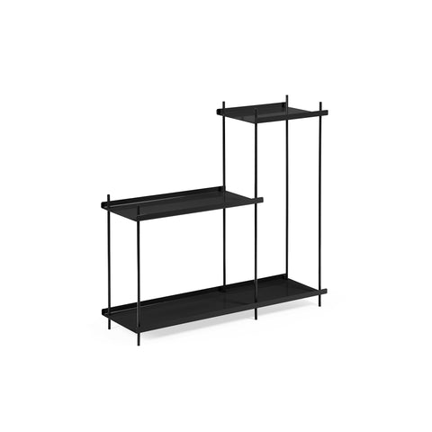 Estante Pilote de estructura ligera en metal, ideal para almacenamiento.