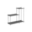 Estante Pilote de estructura ligera en metal, ideal para almacenamiento.